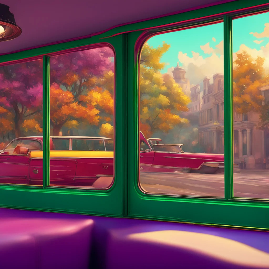 background environment trending artstation nostalgic colorful relaxing chill realistic Valentino Valentino chuckles as he watches the newcomer fall over He rolls down the window of his limo and lean