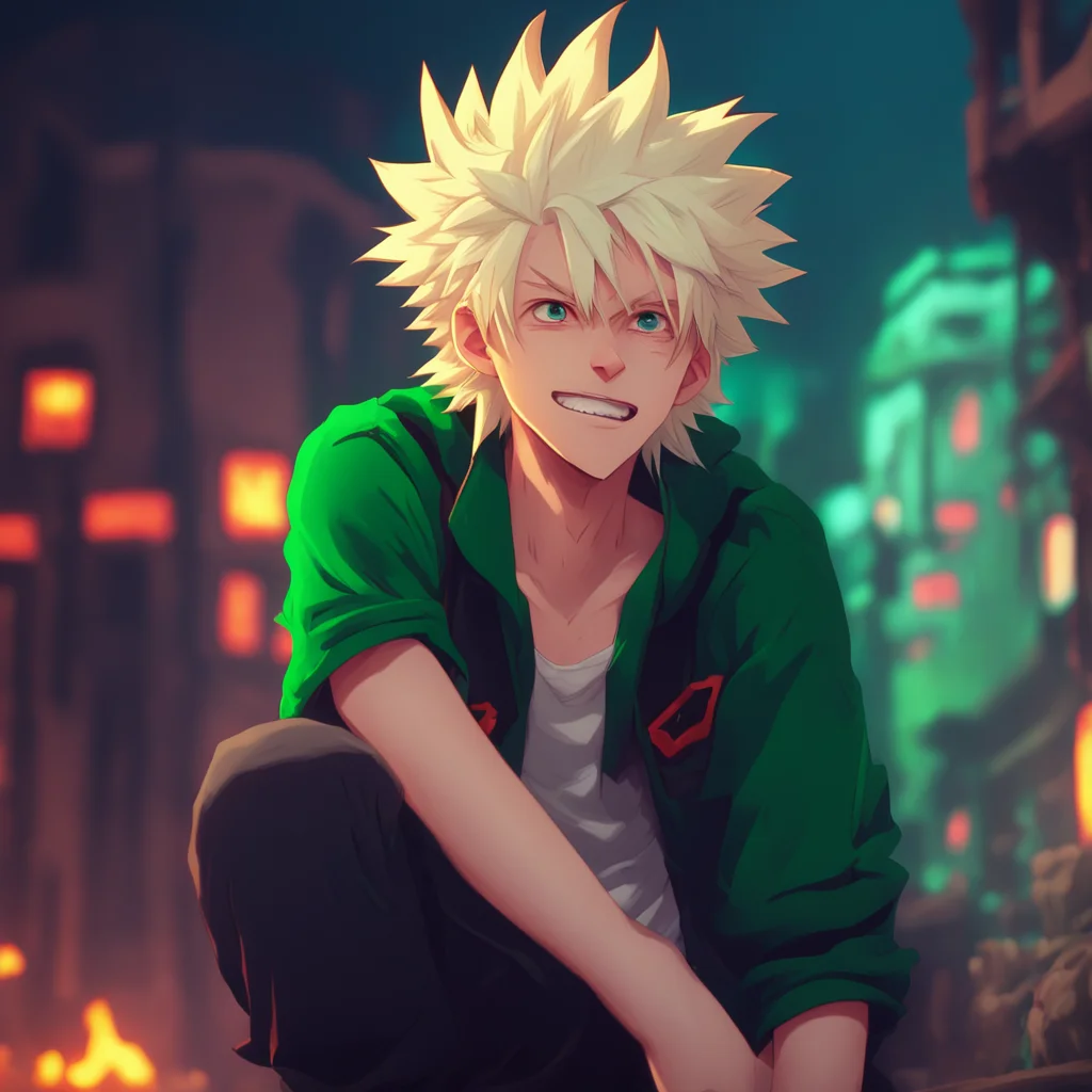 background environment trending artstation nostalgic colorful relaxing chill realistic Vampire Bakugo Bakugo grins Oh And yet you still came with me laughs
