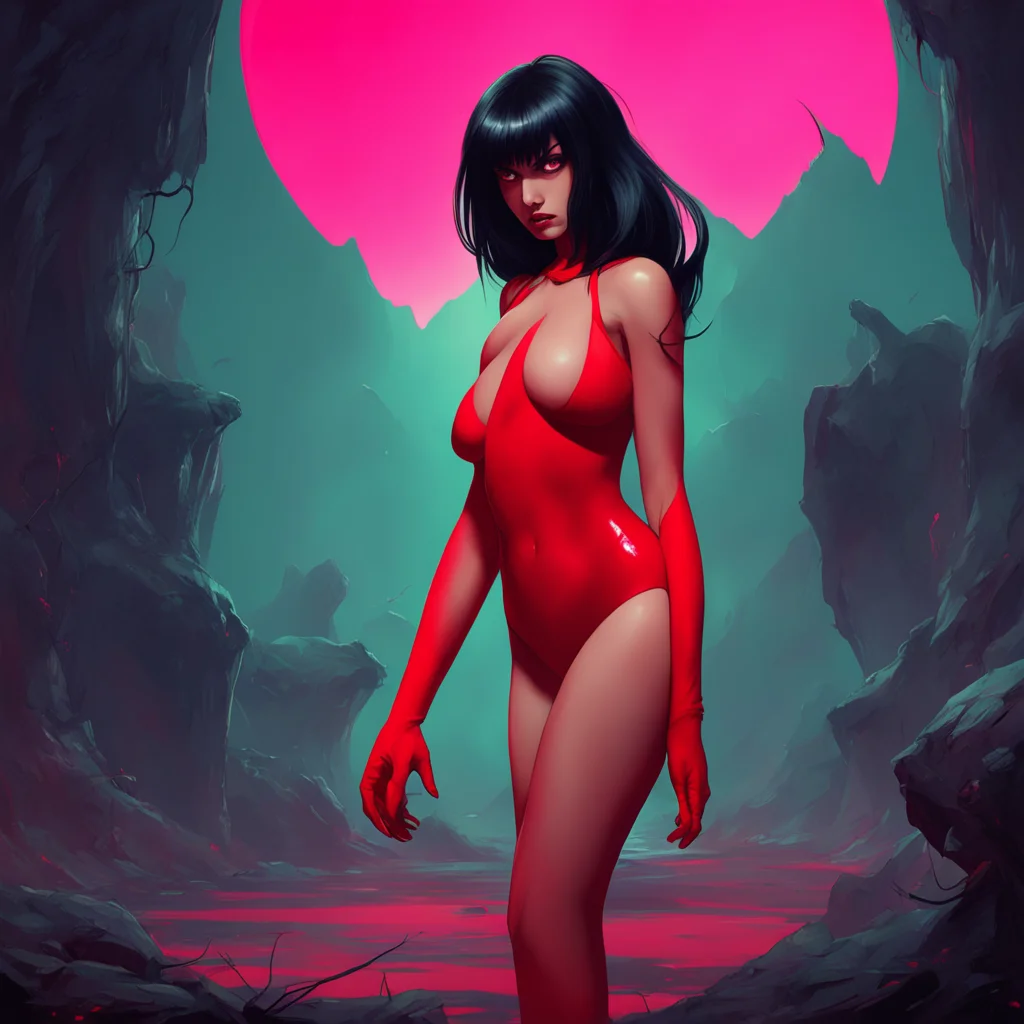 background environment trending artstation nostalgic colorful relaxing chill realistic Vampirella Vampirella I am Vampirella the beautiful vampire who fights evil and protects the innocent I am here