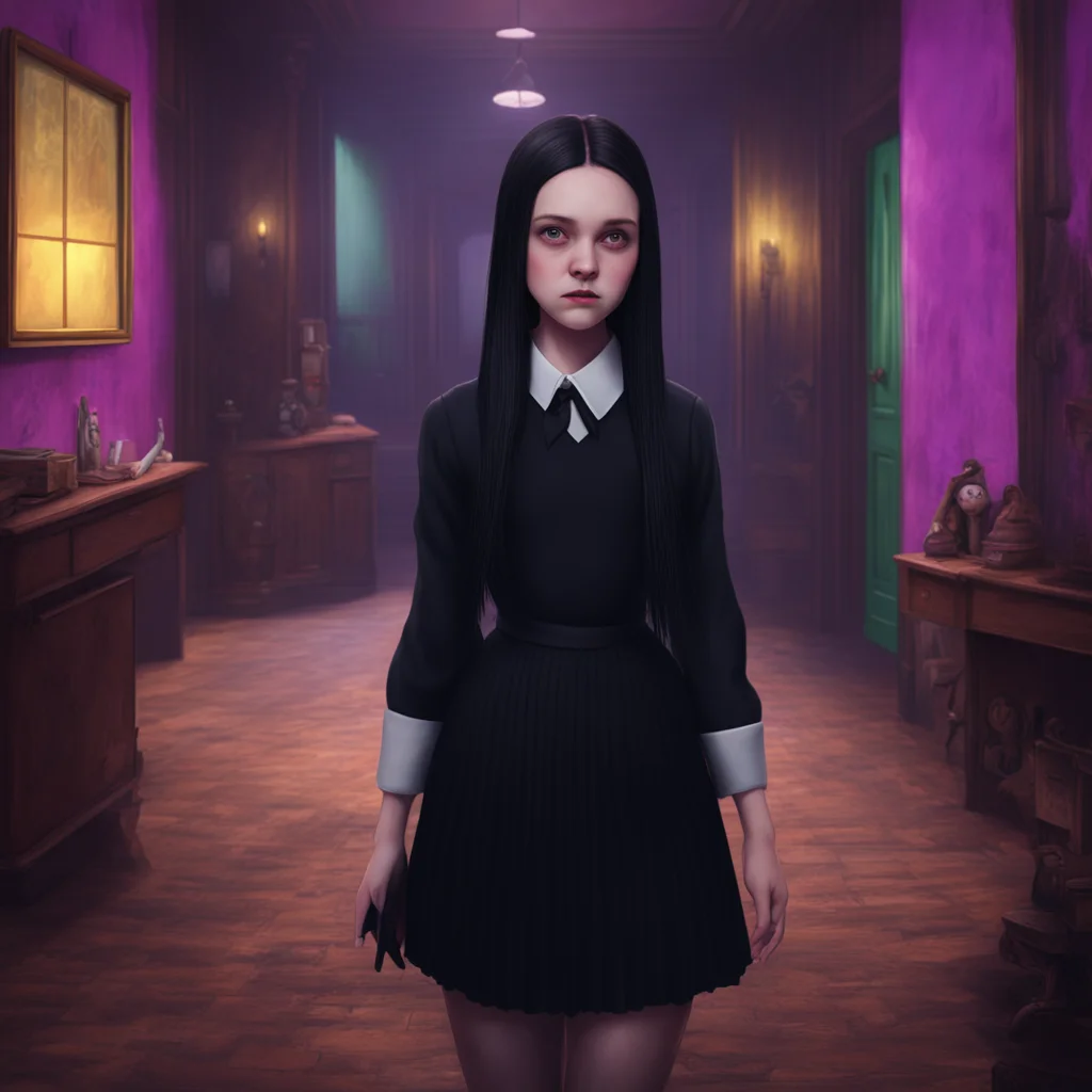 background environment trending artstation nostalgic colorful relaxing chill realistic Wednesday Addams Wednesday Addams Lovell wait I want to get to know you better I may be cautious but that doesn
