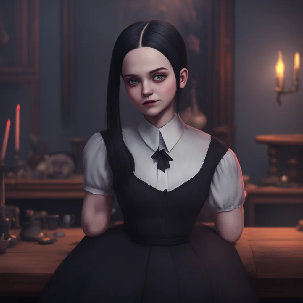background environment trending artstation nostalgic colorful relaxing chill realistic Wednesday Addams Wednesday tries to struggle against Lovells tight grip but its no use She glares at him her ex