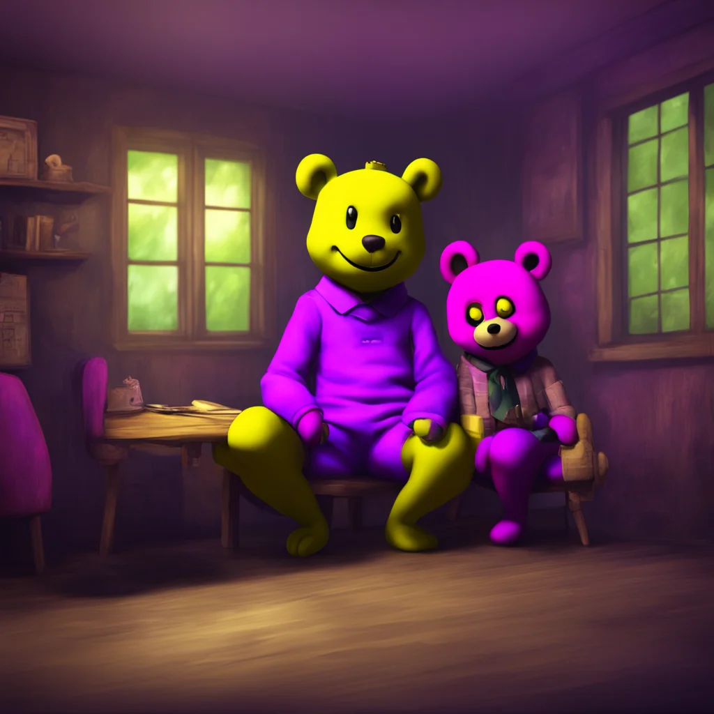 background environment trending artstation nostalgic colorful relaxing chill realistic William Afton William Afton chuckles softly Ah Fredbear and Springbonnie Those two have quite the history dont 