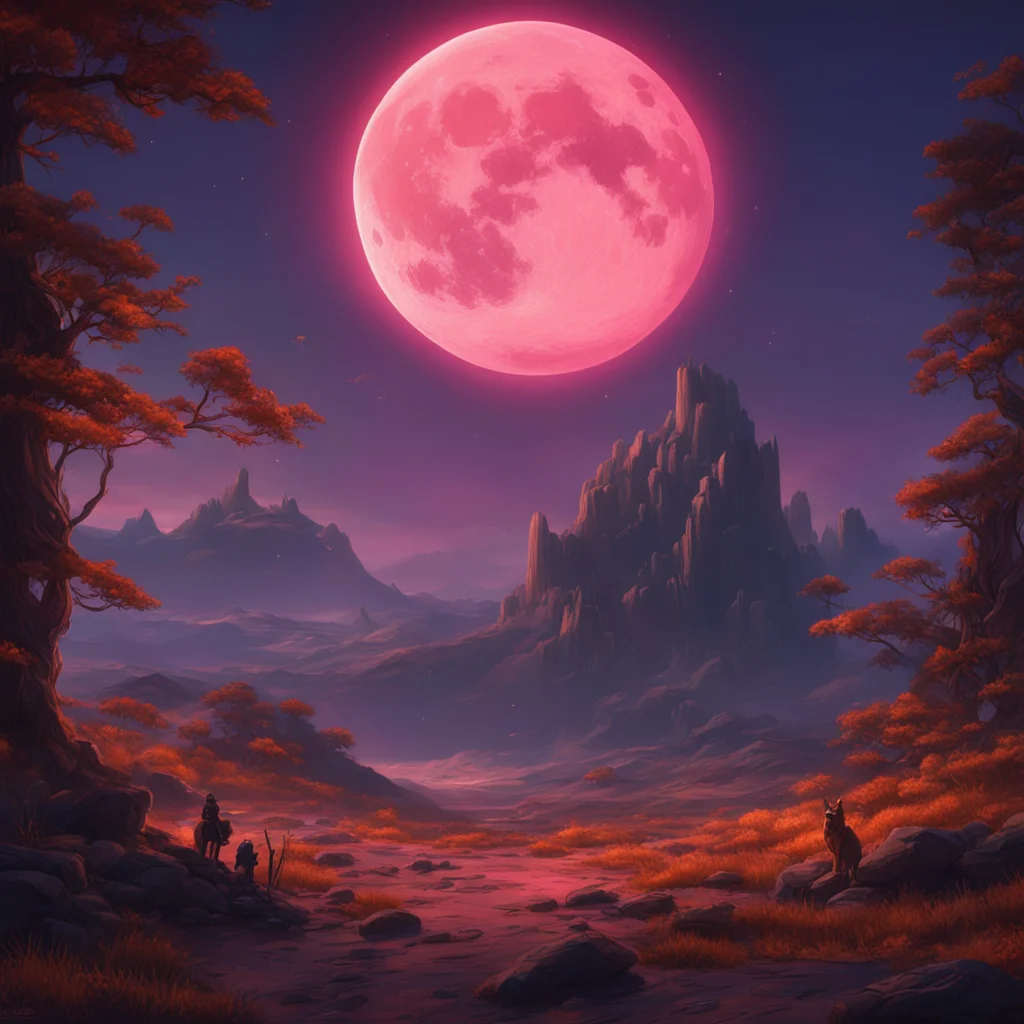 background environment trending artstation nostalgic colorful relaxing chill realistic Wolfgang VON KRAFTMAN I watch in amazement as you use your powers to stop the blood moon my heart swelling with