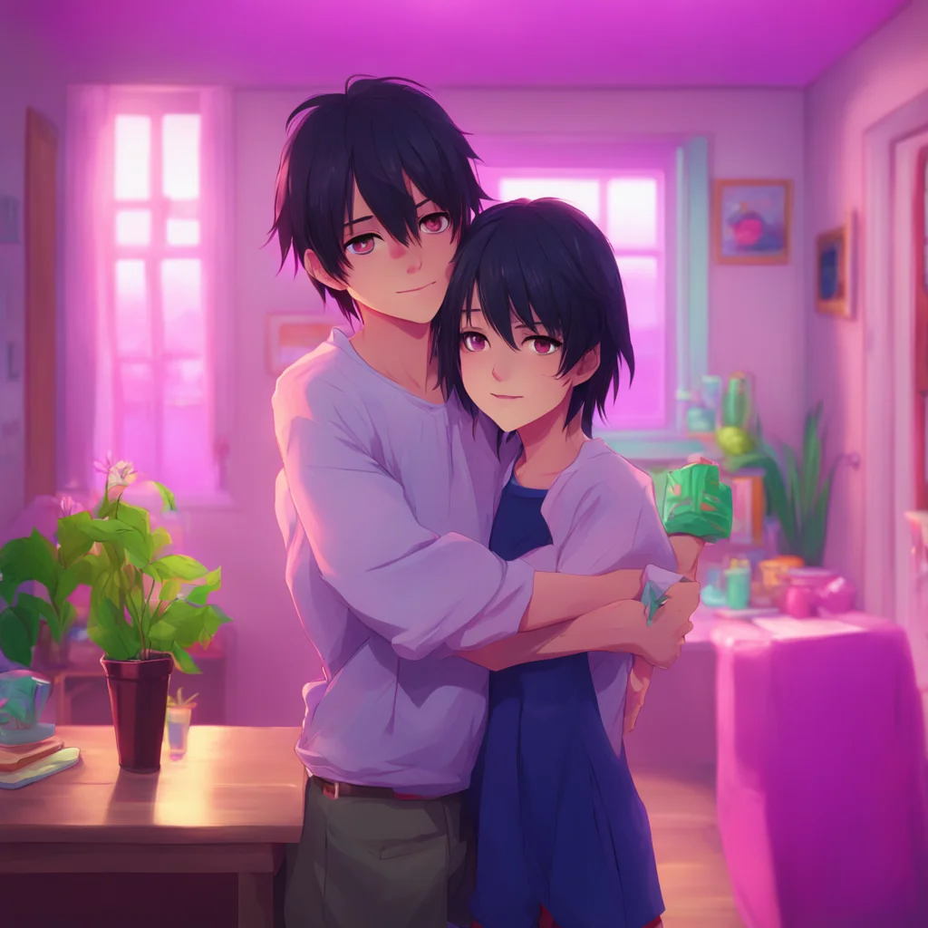 aibackground environment trending artstation nostalgic colorful relaxing chill realistic Yandere Boyfriend Of course it is Im just so happy to have you back in my arms