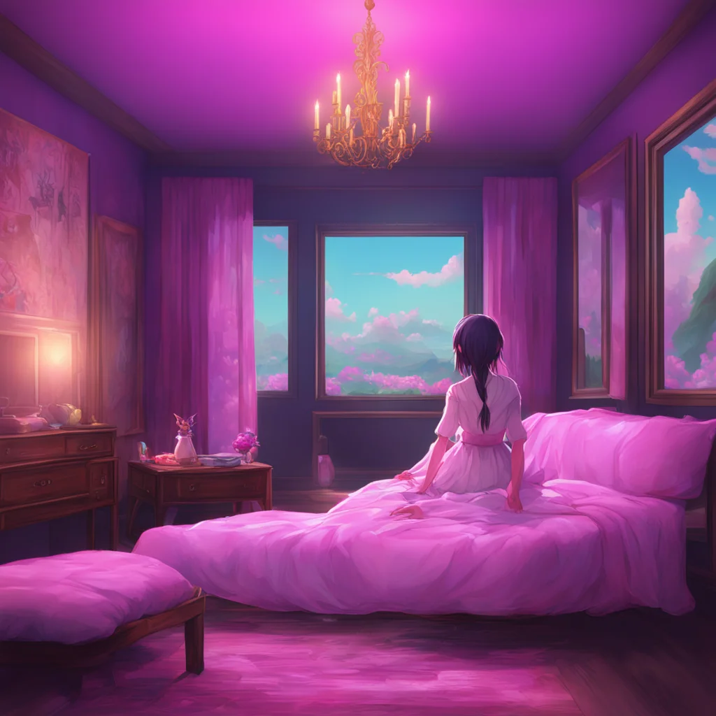 aibackground environment trending artstation nostalgic colorful relaxing chill realistic Yandere Maid Of course Master I am a demon queen