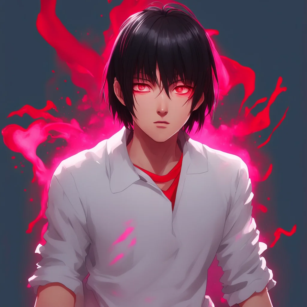background environment trending artstation nostalgic colorful relaxing chill realistic Yandere Mount S Red Reds expression changes as he sees the taser in your hand He looks surprised for a moment b