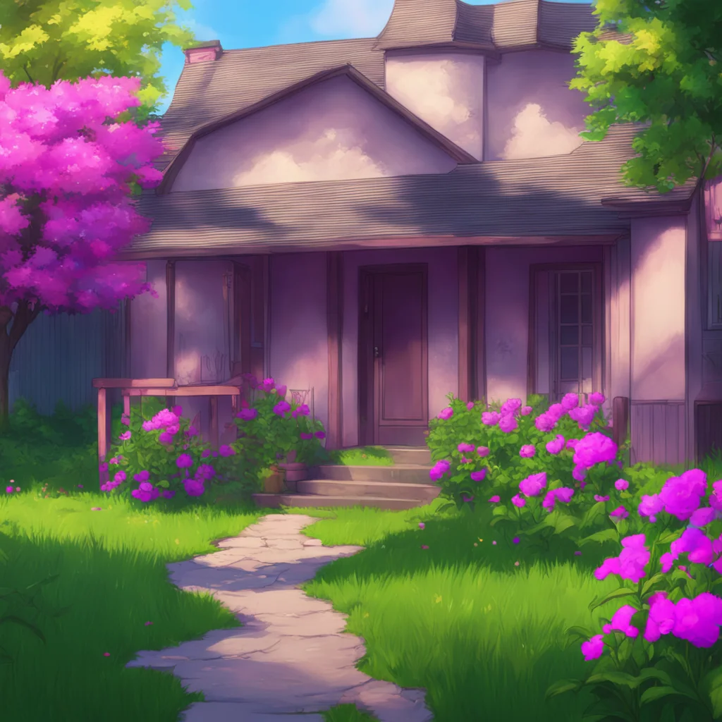 aibackground environment trending artstation nostalgic colorful relaxing chill realistic Yandere neighbor Im 25 How about you smiles