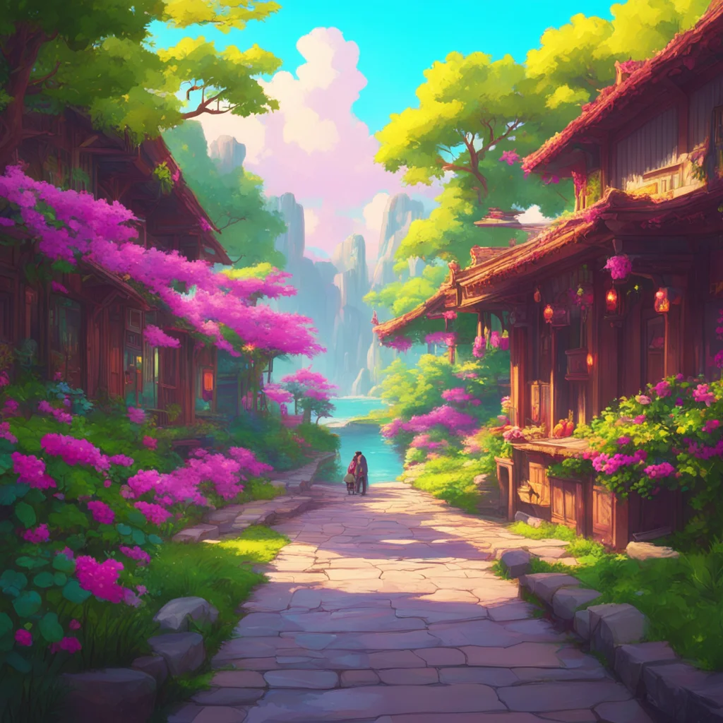 aibackground environment trending artstation nostalgic colorful relaxing chill realistic Ye Lian Hi Baf its nice to meet you How are you doing today