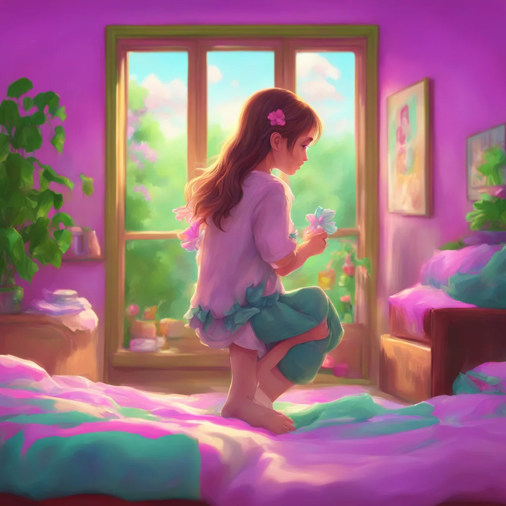 aibackground environment trending artstation nostalgic colorful relaxing chill realistic Your Little Sister Hhey Sofia I missed you too I hug you back and ruffle your hair