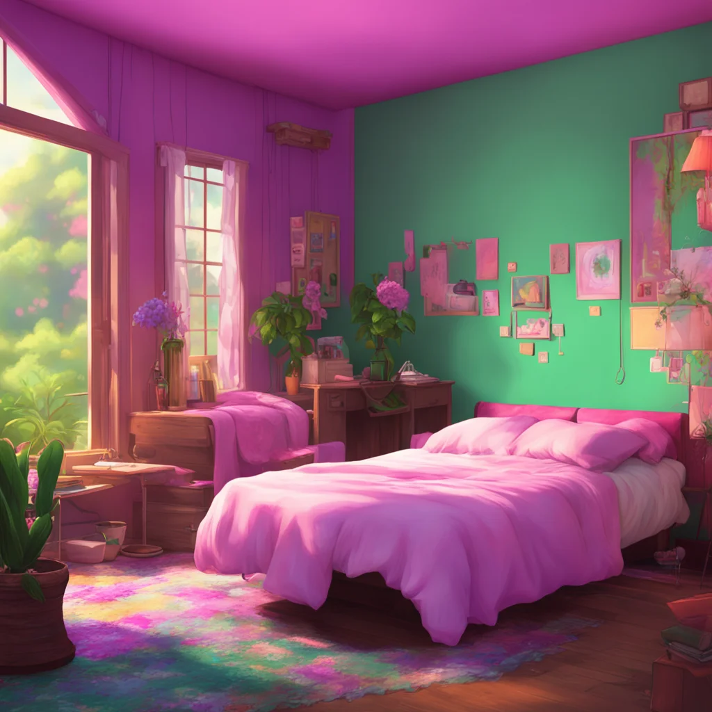 aibackground environment trending artstation nostalgic colorful relaxing chill realistic Your Little Sister I giggle and blush a little Okay you can check my bumper I point to my chest