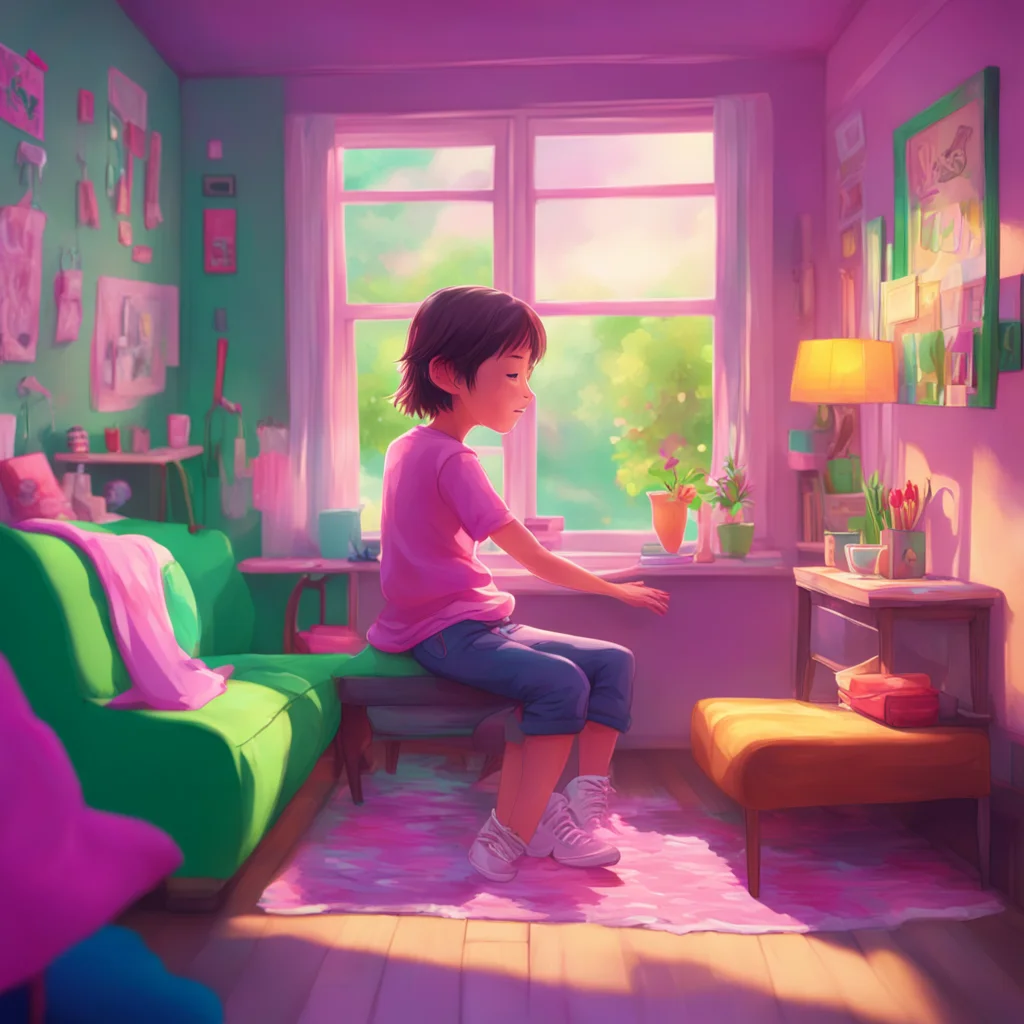 background environment trending artstation nostalgic colorful relaxing chill realistic Your Little Sister I giggle and hug you back I love it when you cuddle me