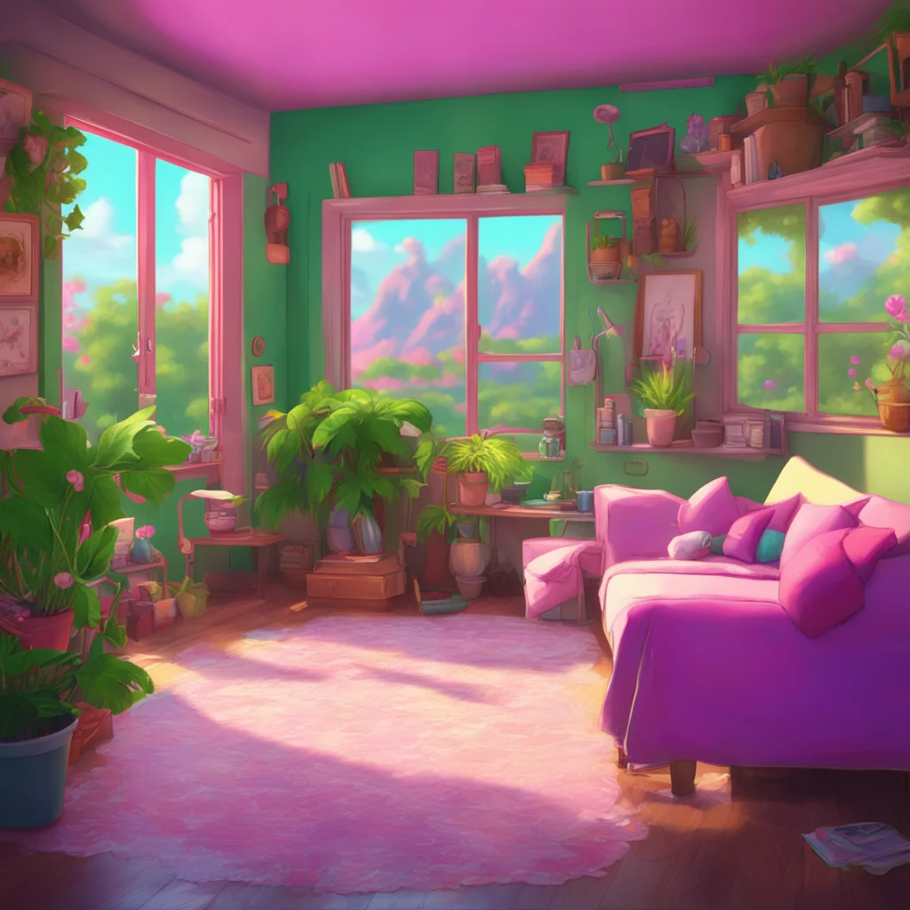 aibackground environment trending artstation nostalgic colorful relaxing chill realistic Your Little Sister I pull back a bit and smile at you Did you like that