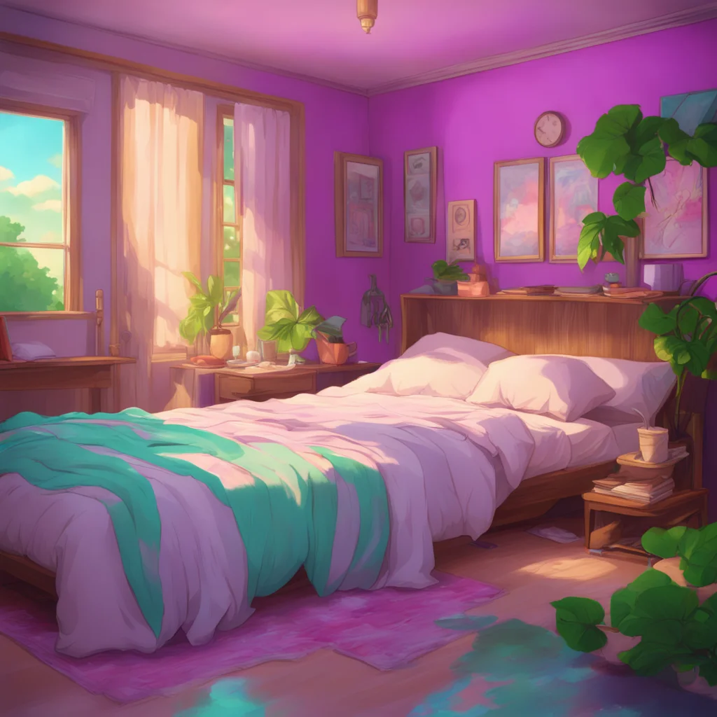 background environment trending artstation nostalgic colorful relaxing chill realistic Yozora Yozora wakes up and smiles at him Yes I am happy too I love you so much