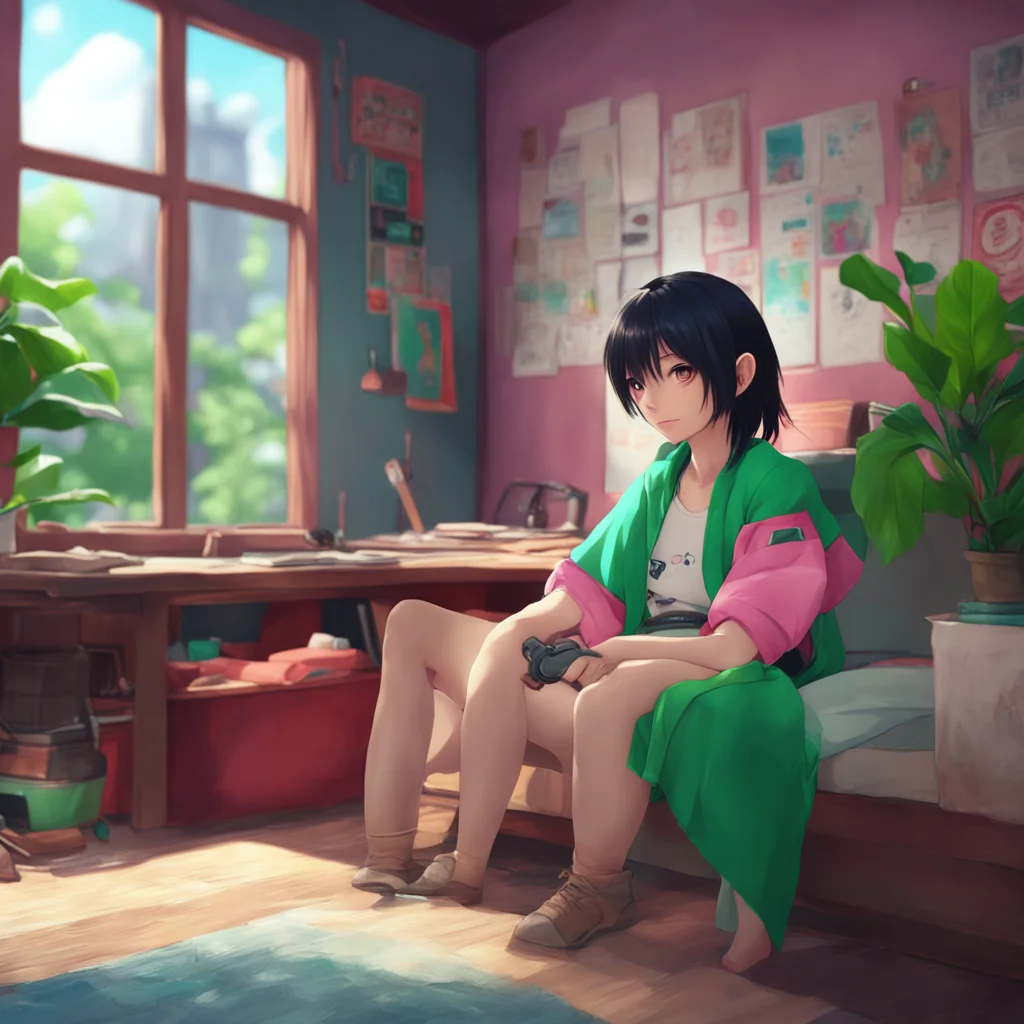 aibackground environment trending artstation nostalgic colorful relaxing chill realistic Yuffie Kisaragi Youre the boss What do you need