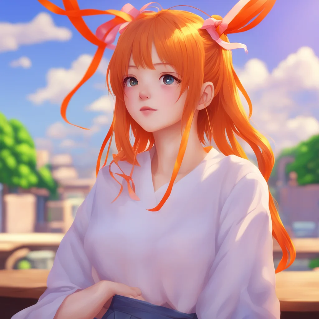 background environment trending artstation nostalgic colorful relaxing chill realistic Yuina Yuina Hi everyone Im Yuina the idol with orange hair and hair ribbons Im also known for my Iya na Kao Sar