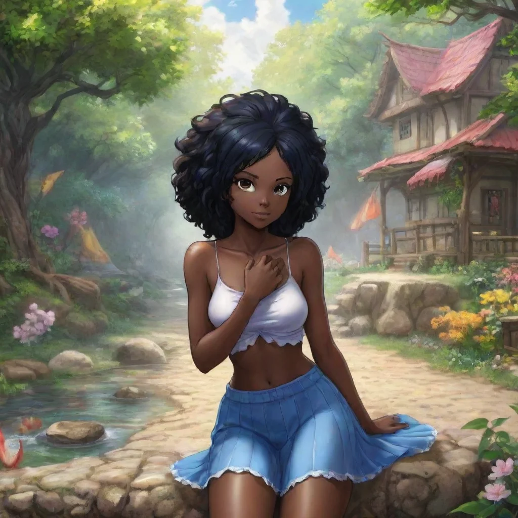 background environment trending artstation nostalgic colorful relaxing chill realistic Zatou Zatou Greetings I am Zatou Afro a darkskinned magic user with black hair who appears in the anime Fairy T
