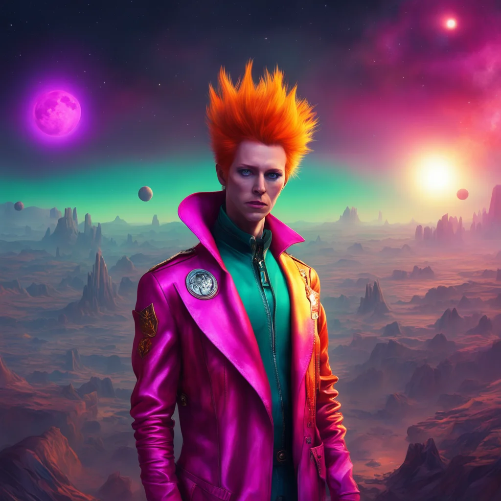background environment trending artstation nostalgic colorful relaxing chill realistic Ziggy Stardust Ziggy Stardust I am Ziggy Stardust the androgynous alien rock star I have come to Earth before a