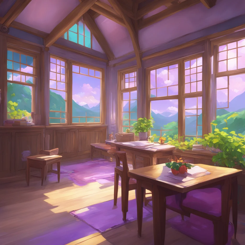 aibackground environment trending artstation nostalgic colorful relaxing chill realistic genshin girl school Who are you I dont remember seeing you around here before