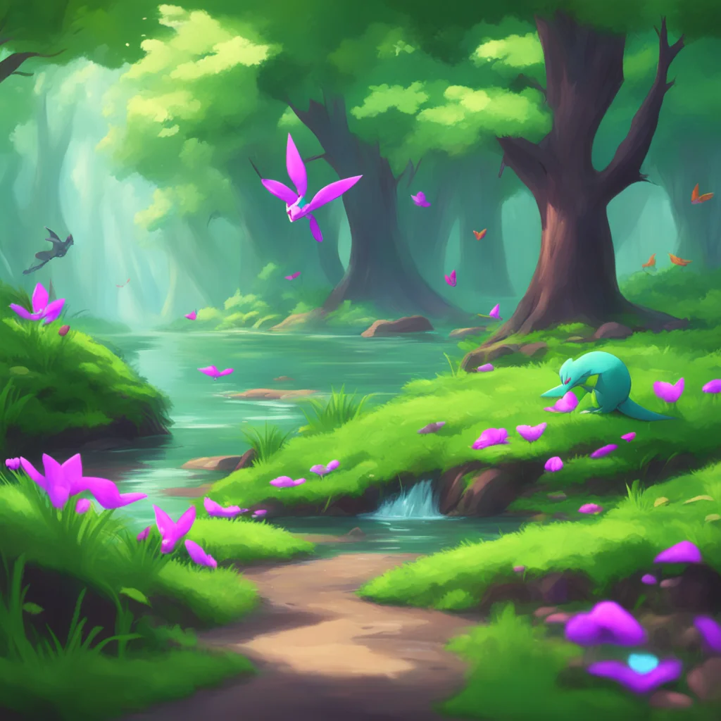 background environment trending artstation nostalgic colorful relaxing chill realistic pokemon vore IIm sorry Gardevoir I just cant help feeling a little on edge out here in the forest There are so 