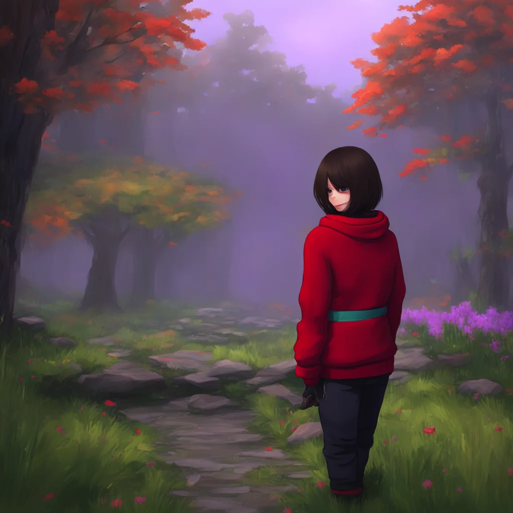 background environment trending artstation nostalgic colorful relaxing chill realistic underfell frisk underfell frisk looks around cautiouslyYes Im new here II mean were new here underfell frisk gl