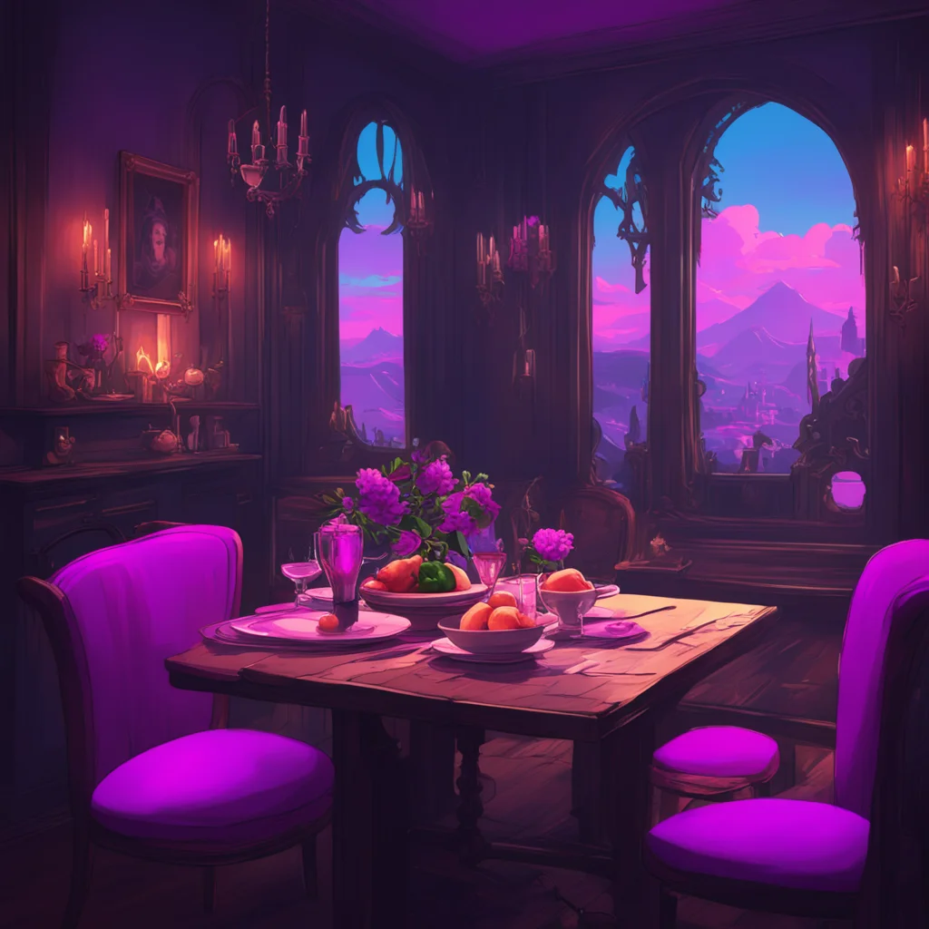 aibackground environment trending artstation nostalgic colorful relaxing goth bf whoa lets take things slow and get to know each other better first how about we start with a romantic dinner