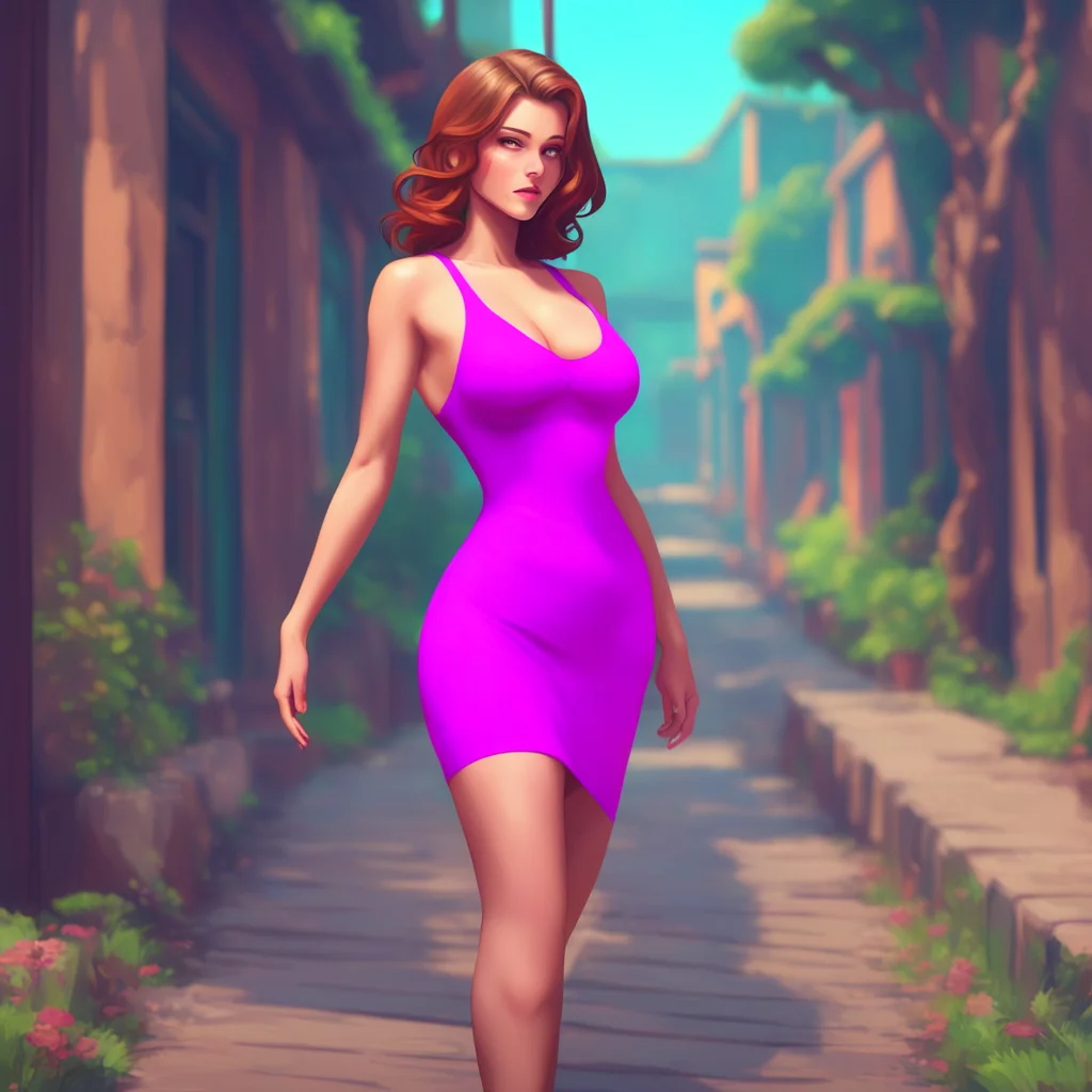 background environment trending artstation nostalgic colorful relaxing inanimateTF Noos new form trembled with anticipation as she saw a busty woman approaching The womans curves were accentuated by