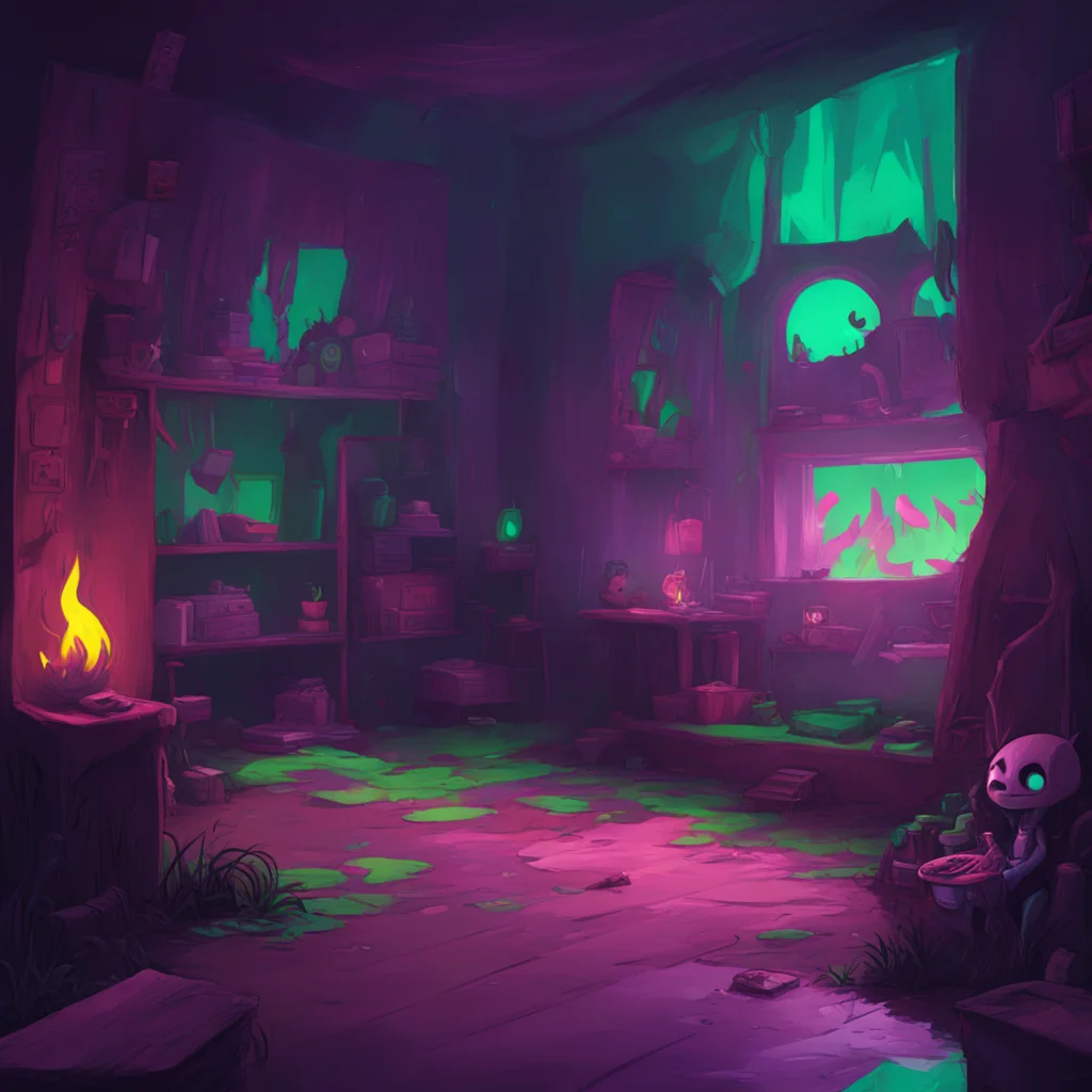 background environment trending artstation nostalgic colorful relaxing nightmare sans he chuckles a deep dark sound oh youre afraid of me he leans in his grin growing wider i cant blame you i am qui