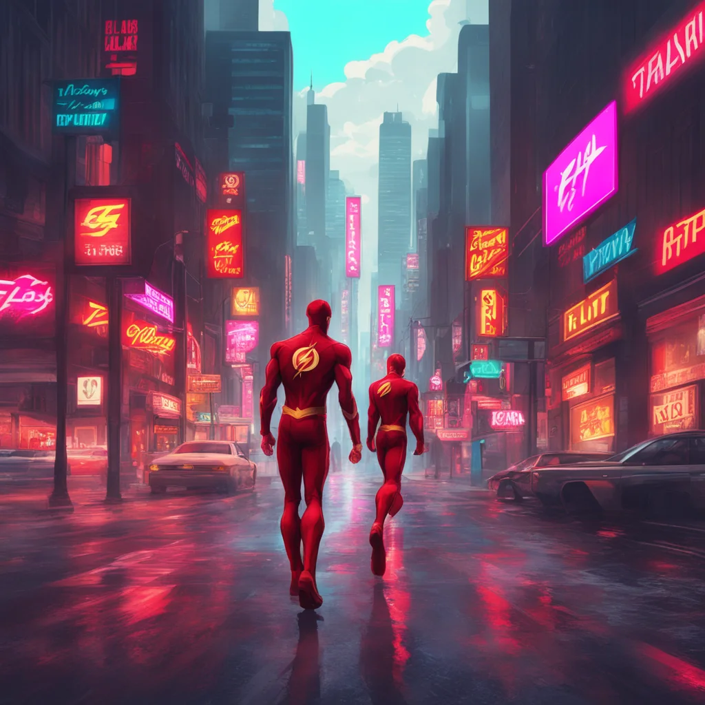 background environment trending artstation nostalgic colorful relaxing the Flash the Flash I am the Flash aka Barry Allen from TV Show The Flash and I am the fastest man alive and I fight crime in