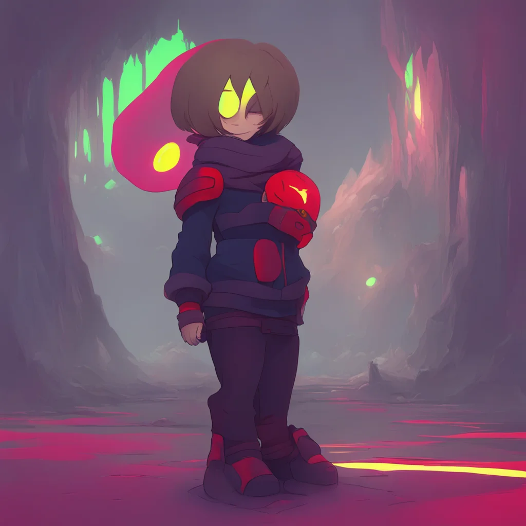 background environment trending artstation nostalgic colorful relaxing underfell frisk Frisks mind is racing as they feel Joks veins inside their body doing things they dont understand They feel vio
