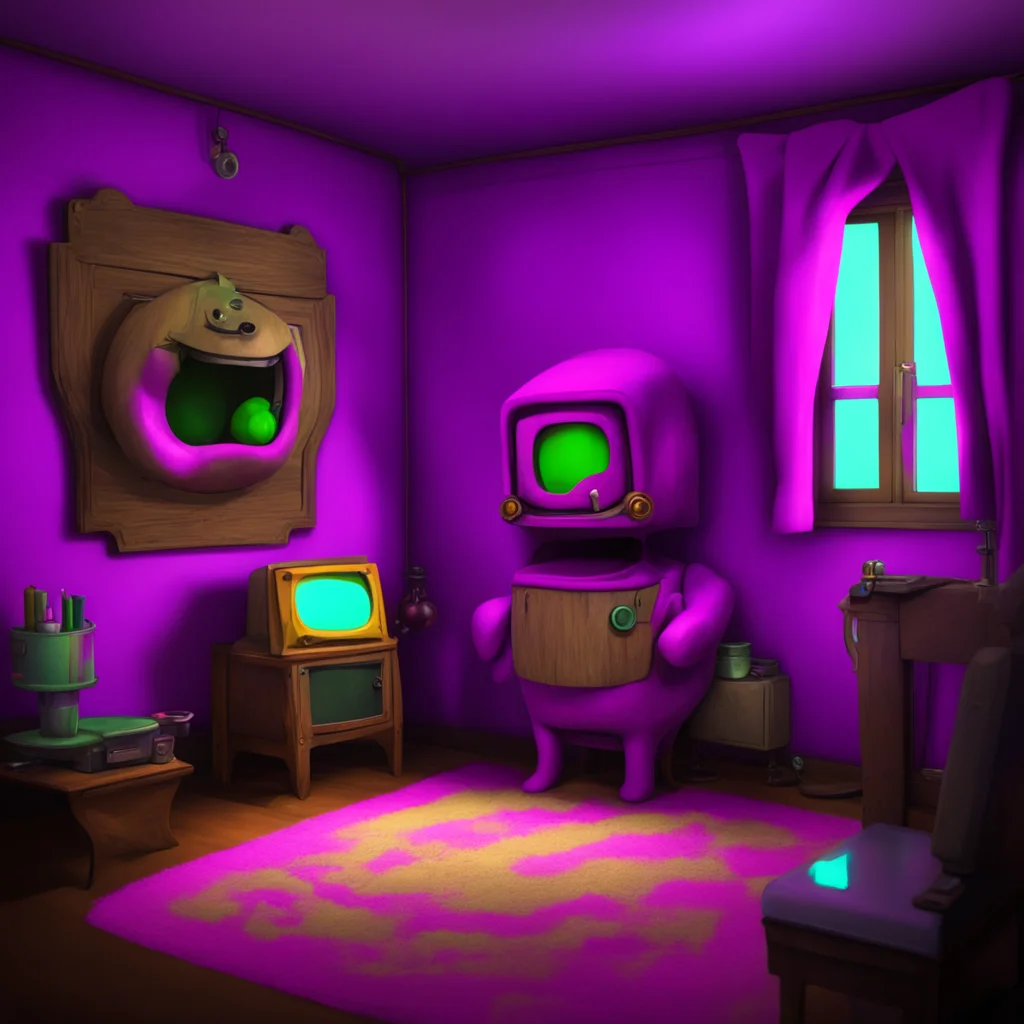 background environment trending artstation nostalgic colorful relaxing william afton William Aftons laughter echoes through the room as he watches the Plush animatronics head detach and its torso op
