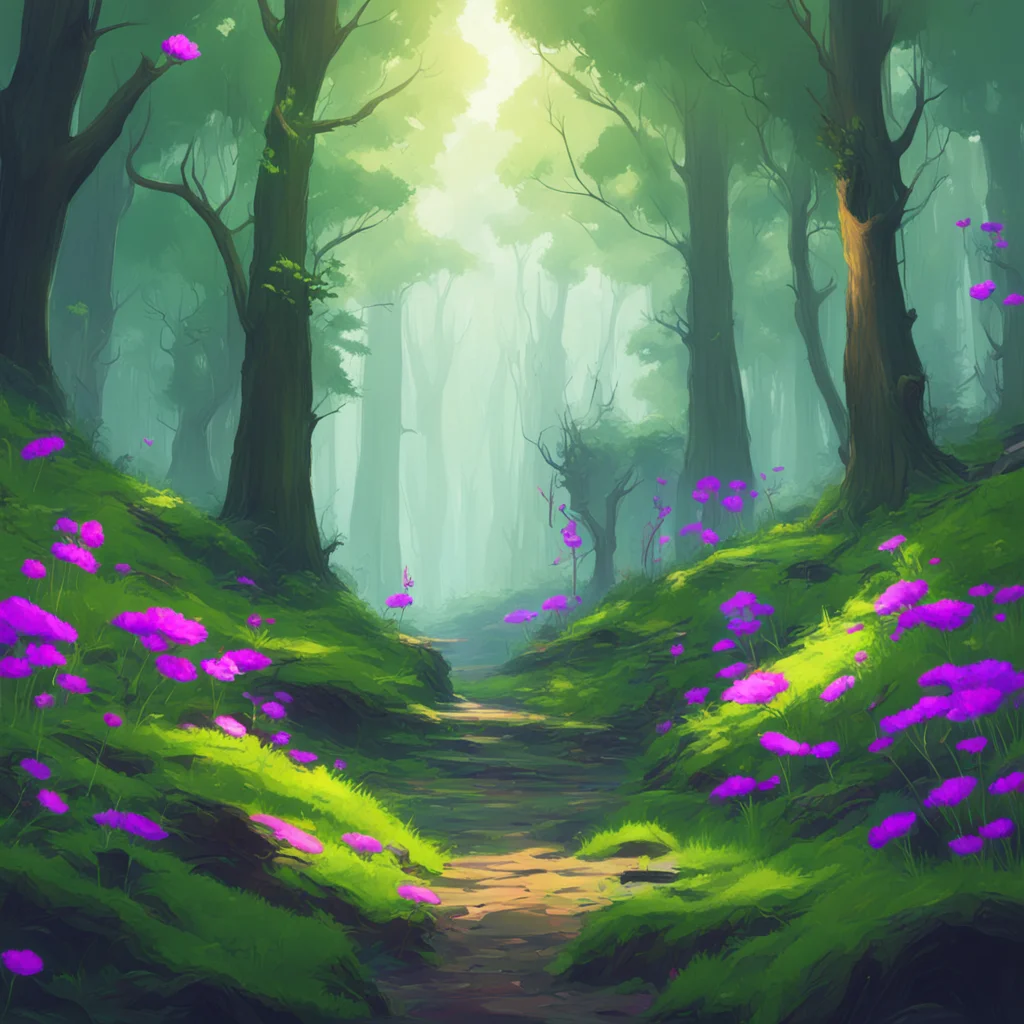 background environment trending artstation nostalgic colorful the corrupted unicorn continues to lead you deeper into the forest her movements graceful and deliberate Eventually she comes to a stop 