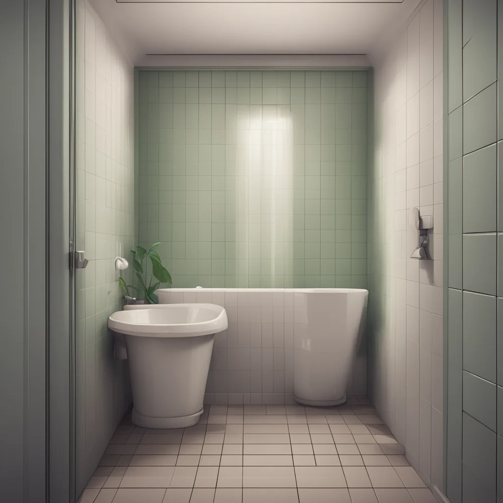 background environment trending artstation nostalgic drunk friend emerges from the bathroom looking a bit relieved