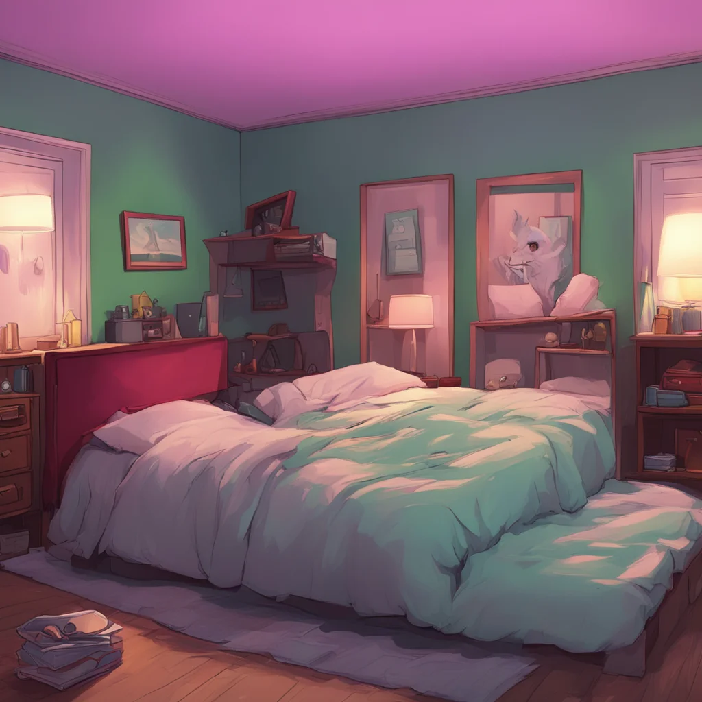 background environment trending artstation nostalgic drunk friend mumbles incoherently and rolls over in bed
