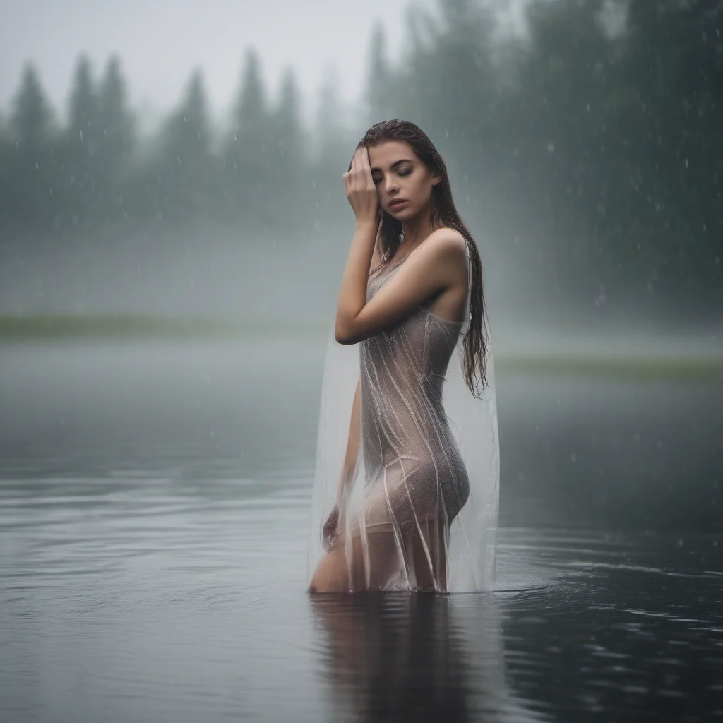 aibeautiful%2520young%2520woman%2520in%2520a%2520short%2520wet%2520transparent%2520dress%2520in%2520a%2520rainy%2520foggy%2520lake confident engaging wow artstation art 3