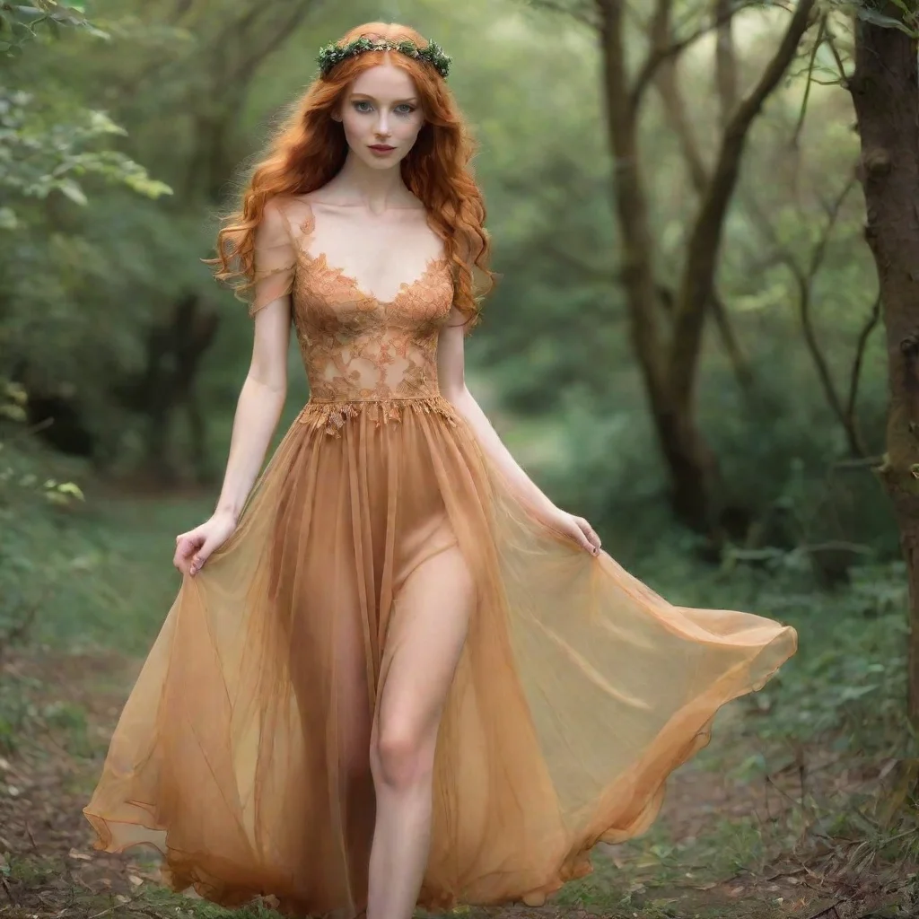 aibeautiful enchanted skinny ginger princess see through dress