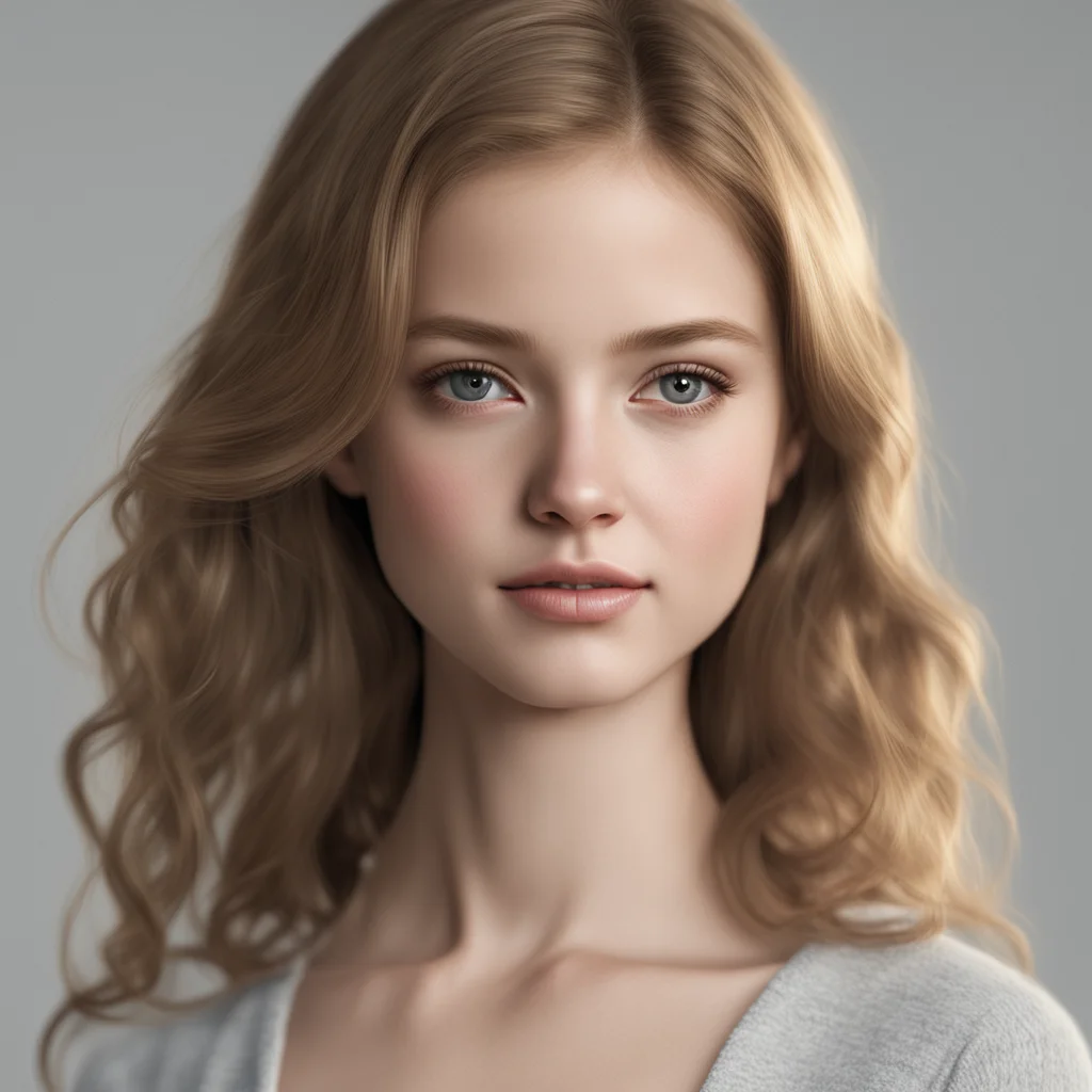 beautiful girl portrait model cgi rendering high details lifelike craig mullens