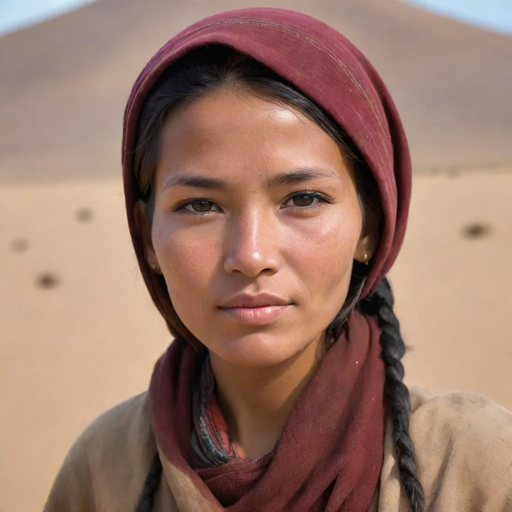 aibeautiful nomad female