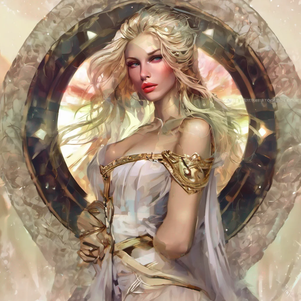 beauty grace seductive fantasy art warrior princess goddess celestial blonde blond brown eyes amazing awesome portrait 2