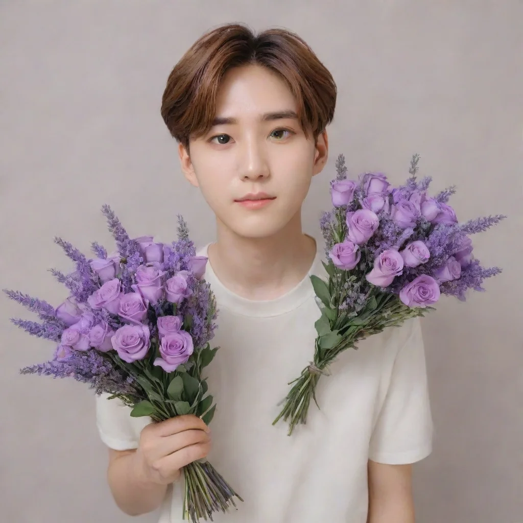 beomgyu rose taehyun lavender tomorrow by together flowers 