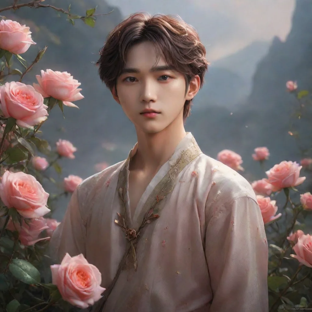 aibeomgyu rose tomorrow by together flowers fantasy art cinematic fantasy art