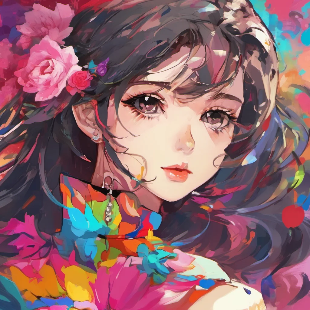 aibest character anime portrait confidence stunning bold colorful art  amazing awesome portrait 2