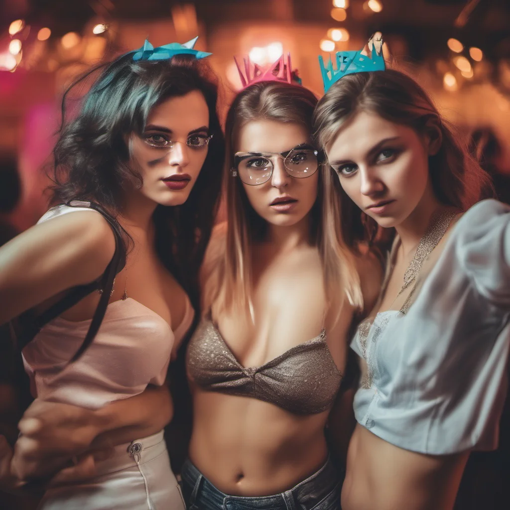 bi curious party girls going wild undressed good looking girl trendy   film photo style good looking trending fantastic 1
