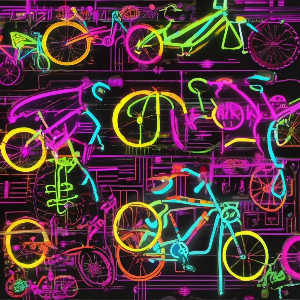 aibicycle neon punk