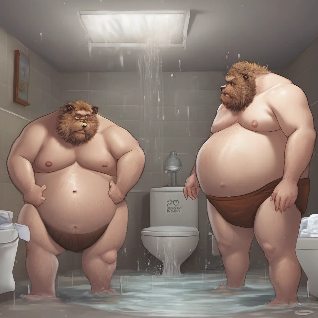 big furry men being flustered in wet diapers amazing awesome portrait 2