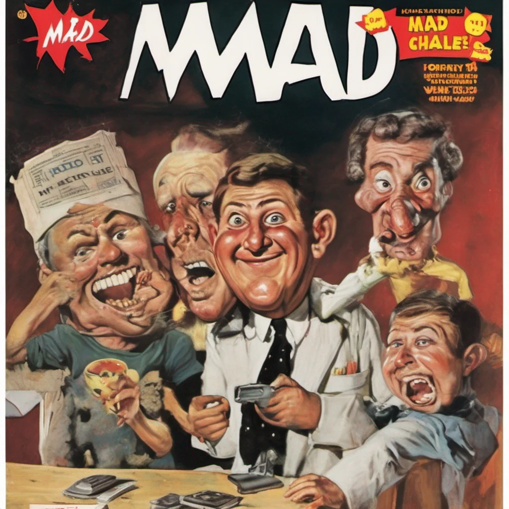 billy charles as a mad magazine cover confident engaging wow artstation art 3