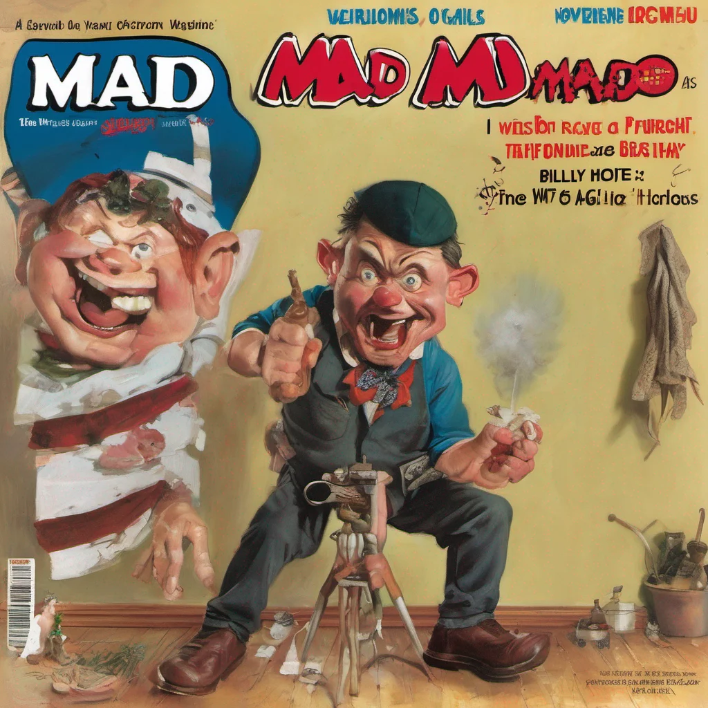 billy charles as a mad magazine cover good looking trending fantastic 1