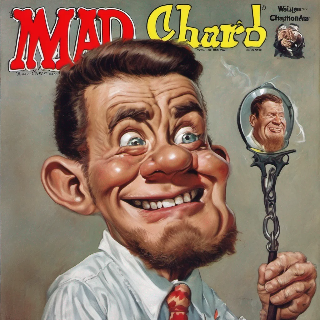 billy charles as a mad magazine cover