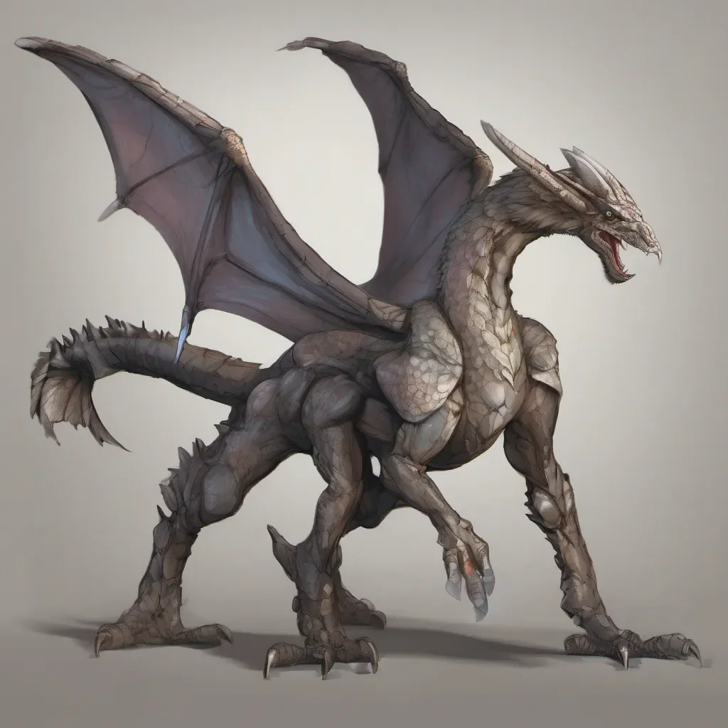 aibiped wyvern no front arms large wings fantasy art good looking trending fantastic 1