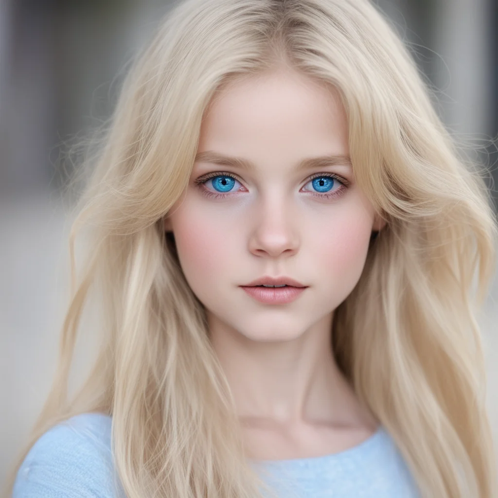 aiblonde girl%2C blue eyes good looking trending fantastic 1
