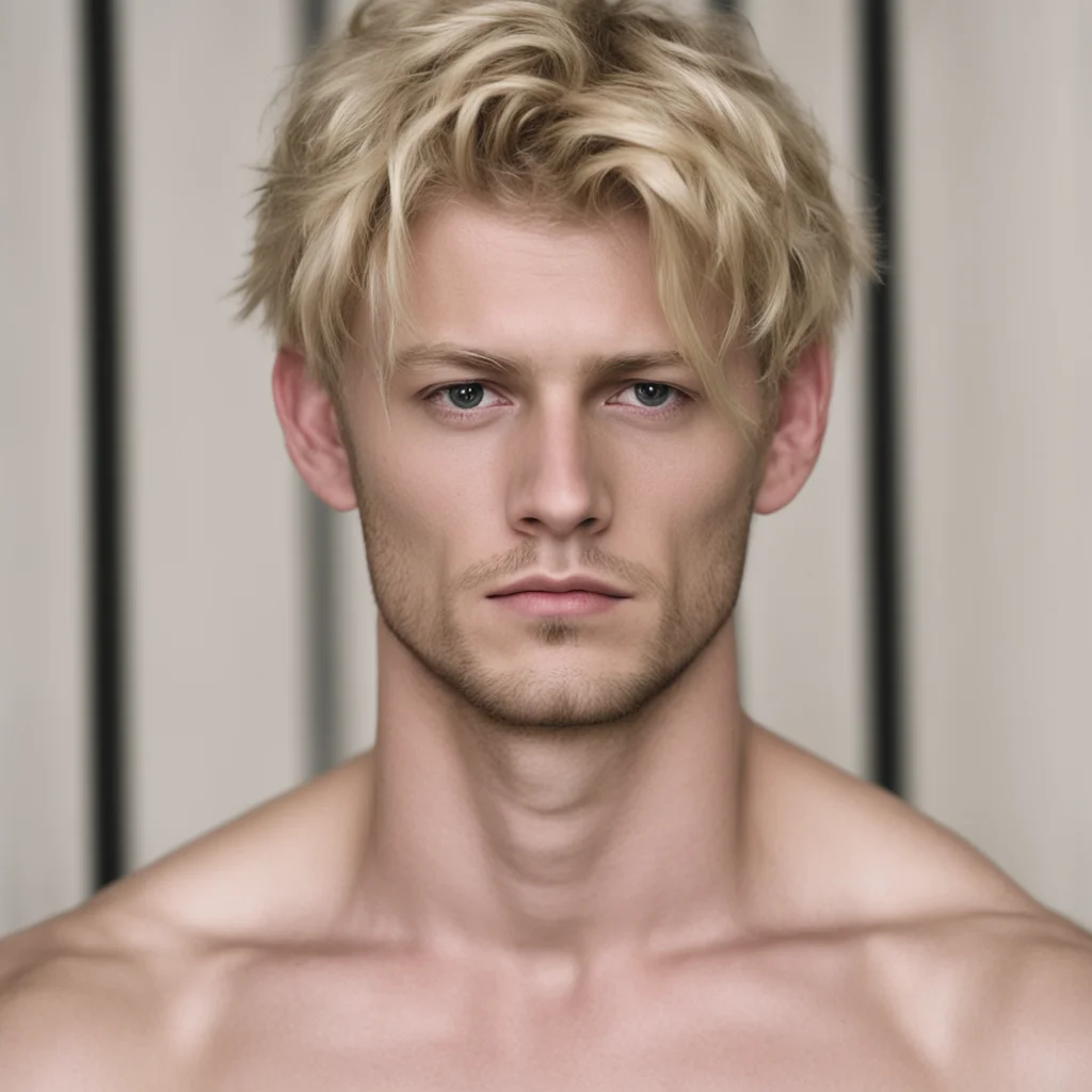blonde young male prisoner amazing awesome portrait 2